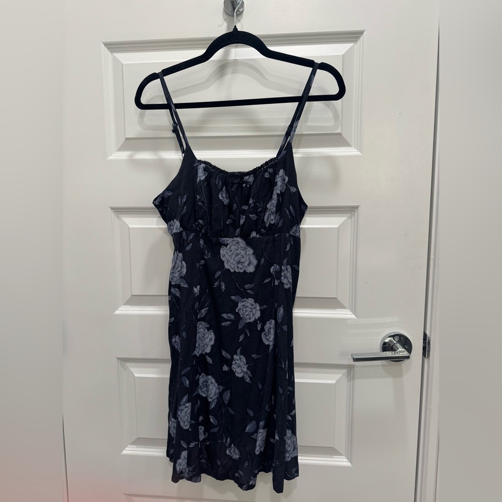 Wild Fable Navy Floral Dress